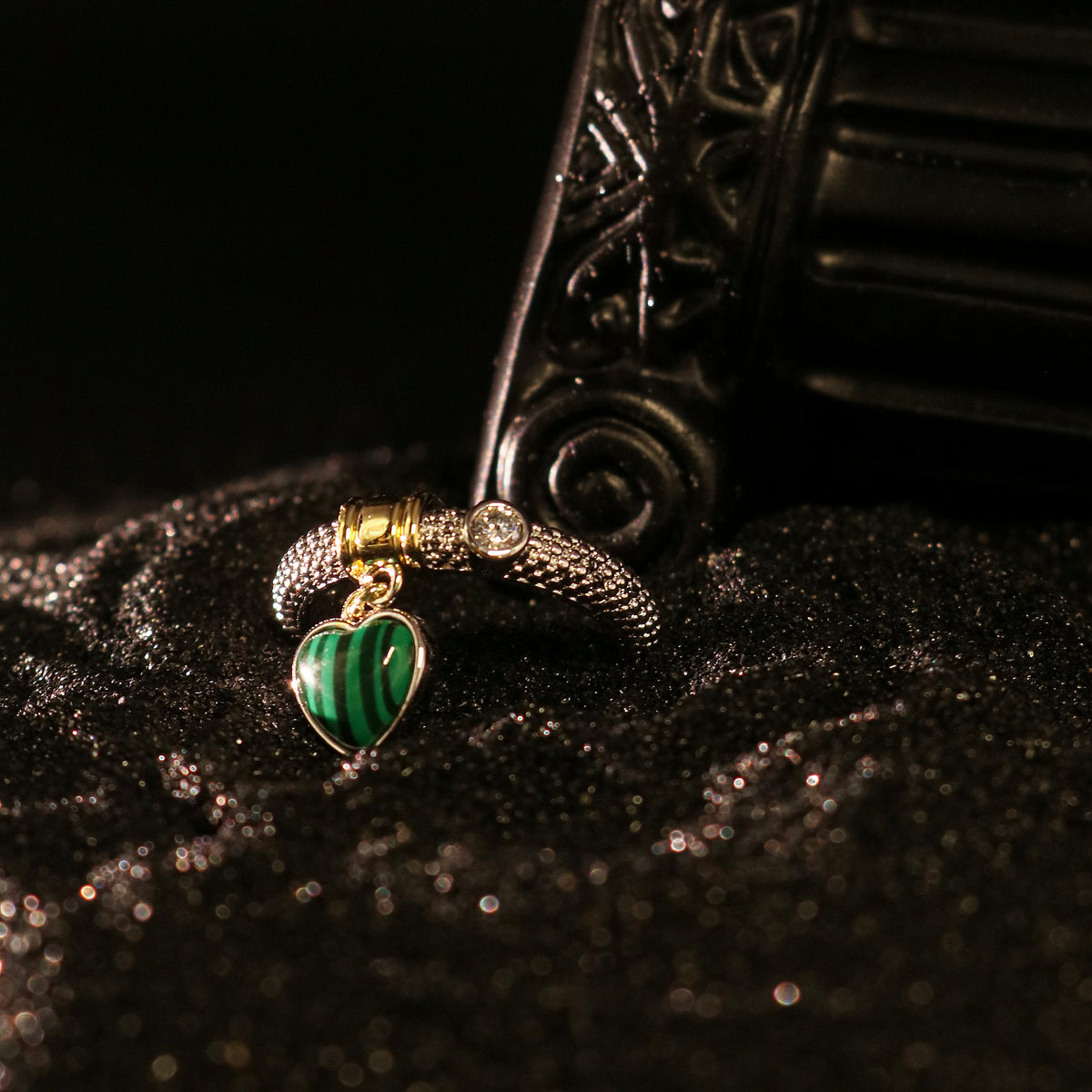 Heart Charm Ring