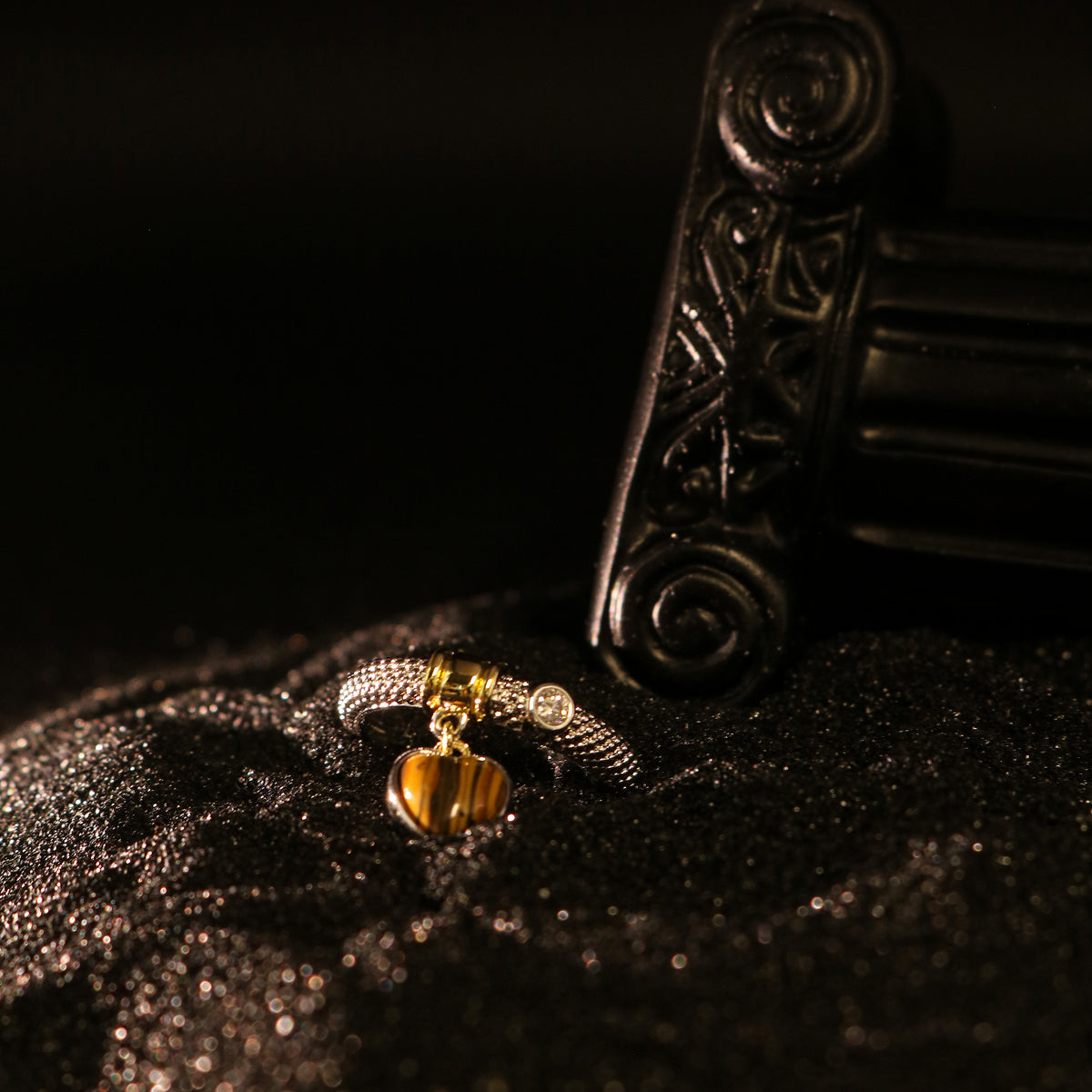 Heart Charm Ring