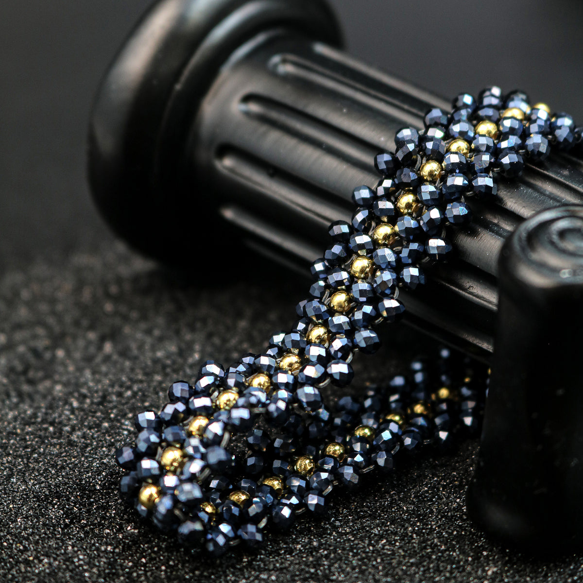 Eclipse Bead Chain Necklace & Bracelet Set RR Eclipse