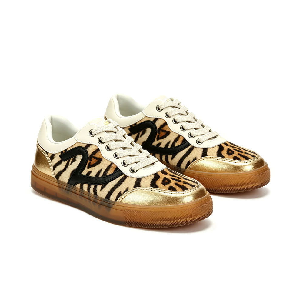 Patterned Low Top Sneaker