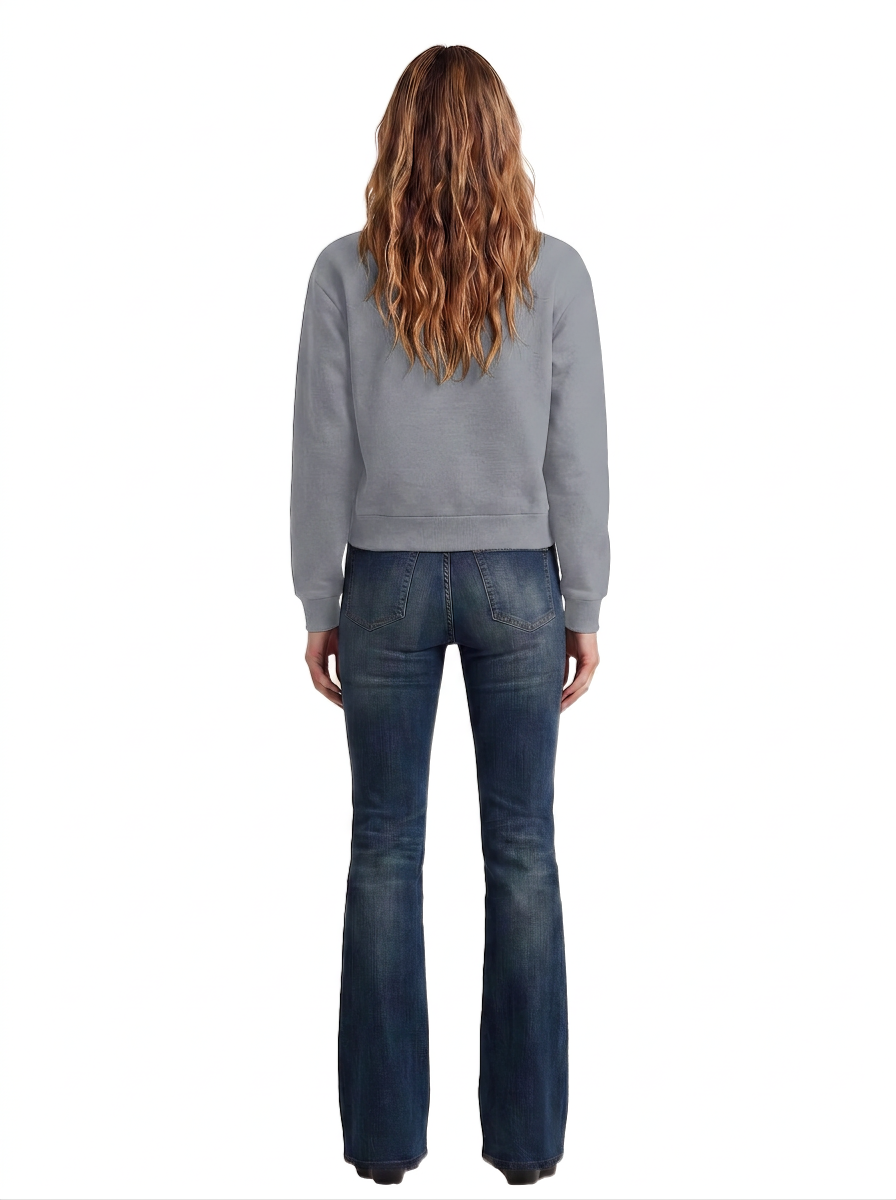 Distressed Rock Graphic Sweatshirt