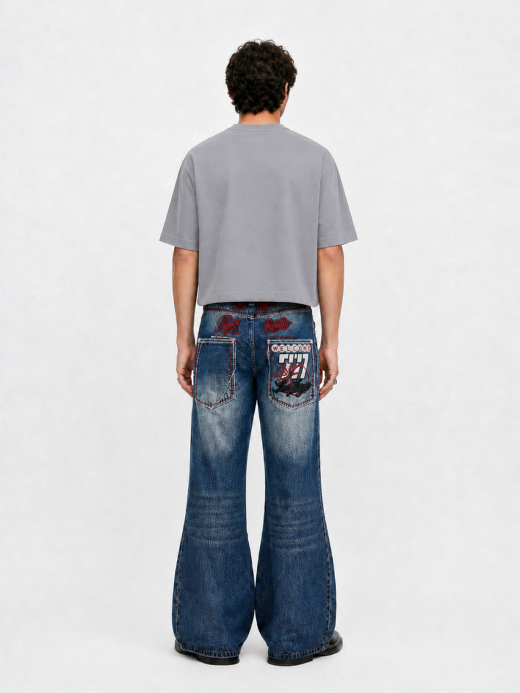Studded Crest Relaxed T-Shirt