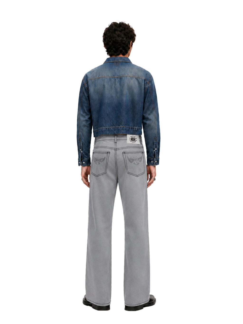 Grady Bronze Fade Relaxed Straight Jean