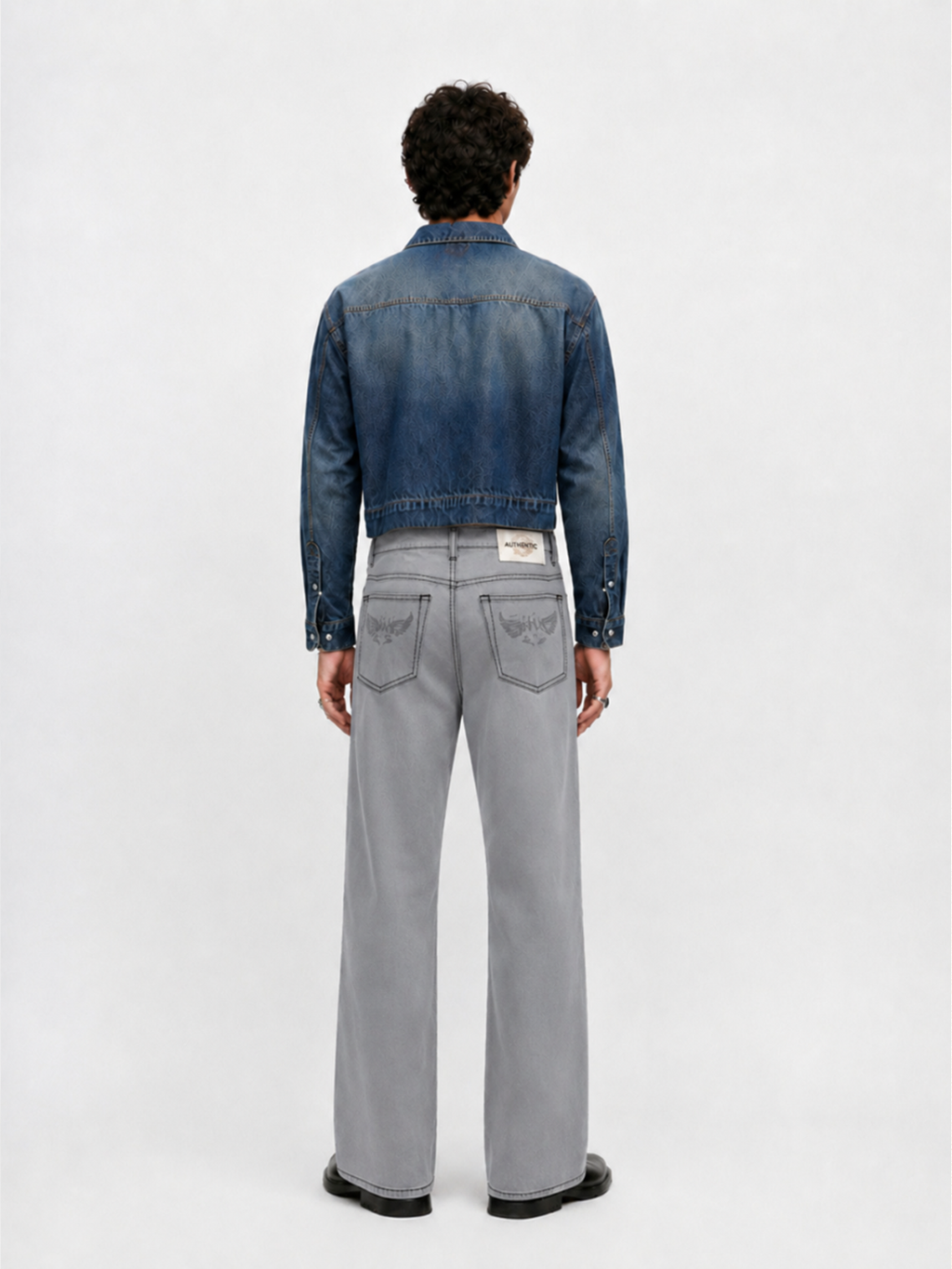 Grady Bronze Fade Relaxed Straight Jean