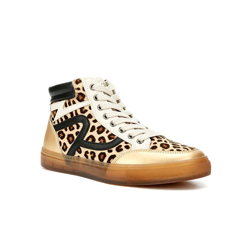 Patterned High Top Sneaker