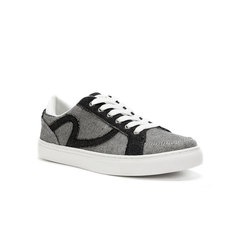 Contrast Overlay Low Top Sneaker