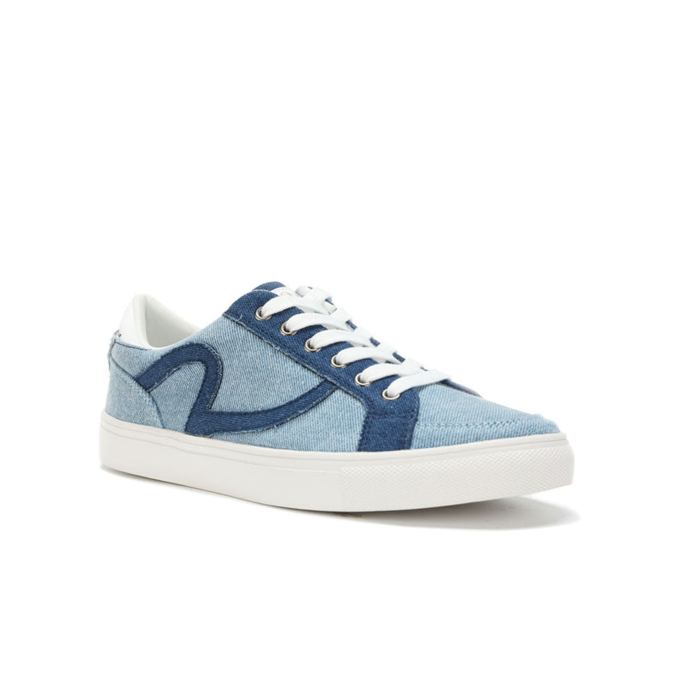 Contrast Overlay Low Top Sneaker