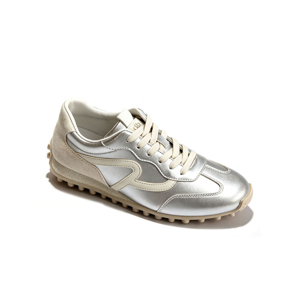 Paneled Low Top Runner Sneaker