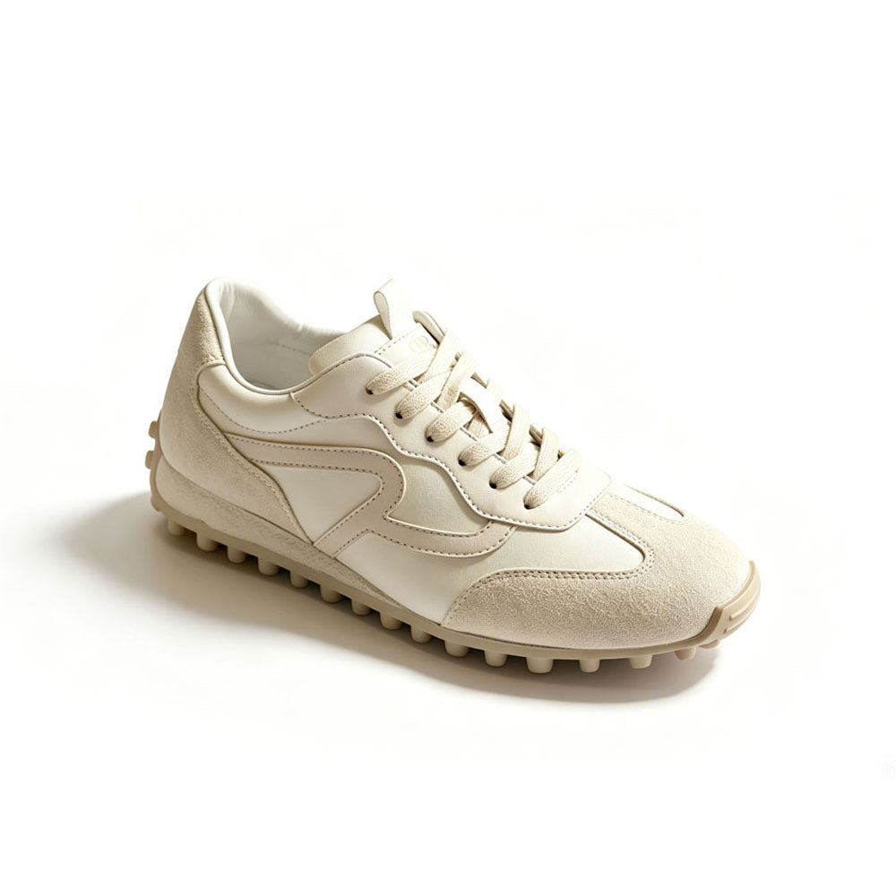 Paneled Low Top Runner Sneaker