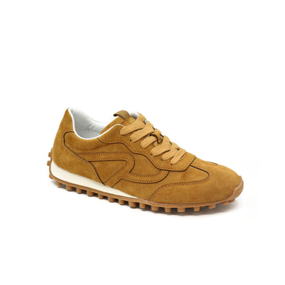 Paneled Low Top Runner Sneaker