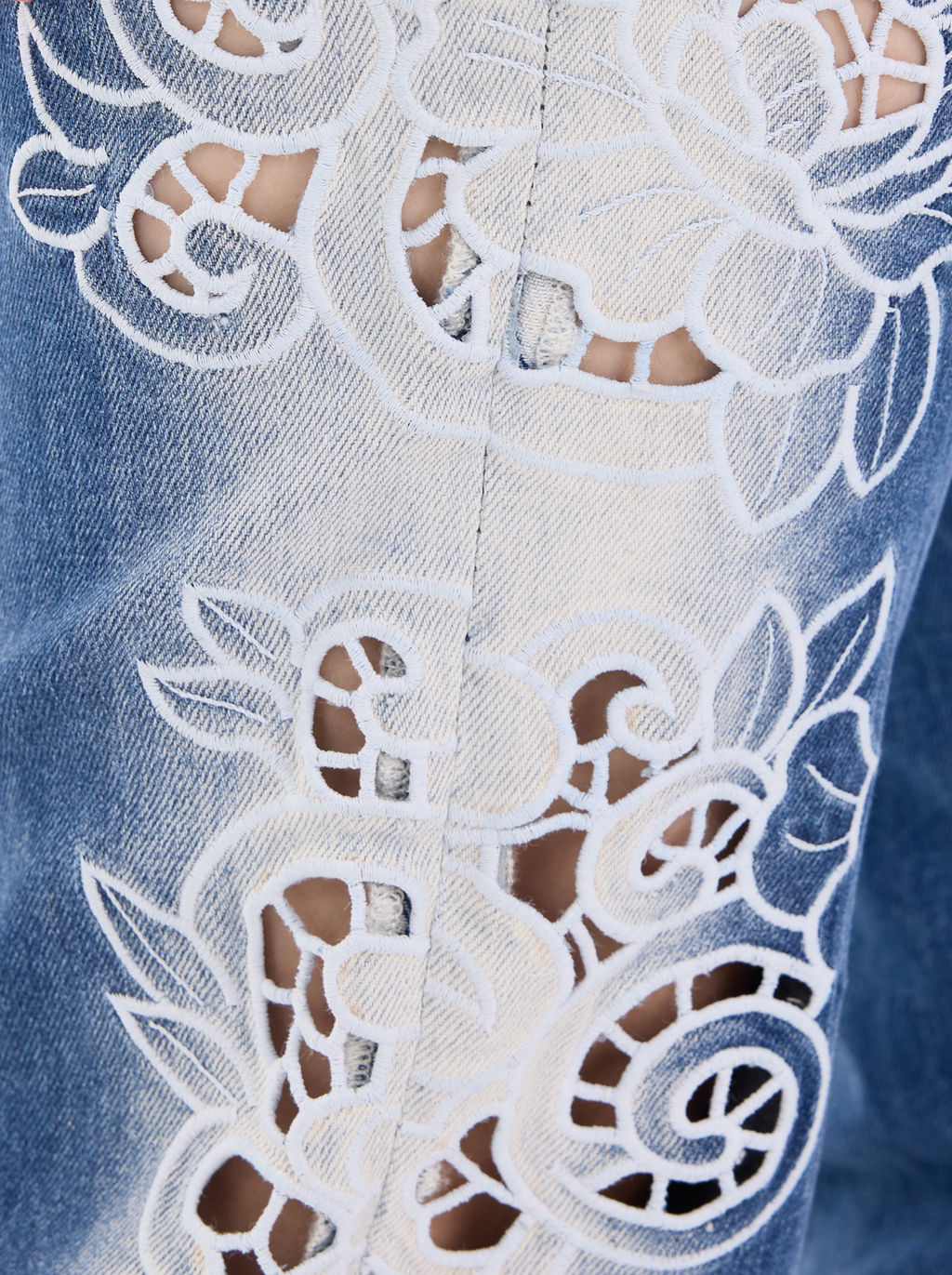 Kaia Ice Fade Straight Jean