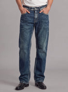 Neil Angular Back Pocket Straight Jean