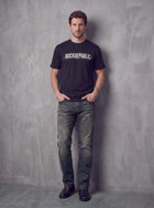 Embellished Wordmark Relaxed T-Shirt