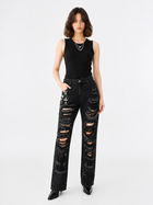 Neil Cross Distressed Straight Jean