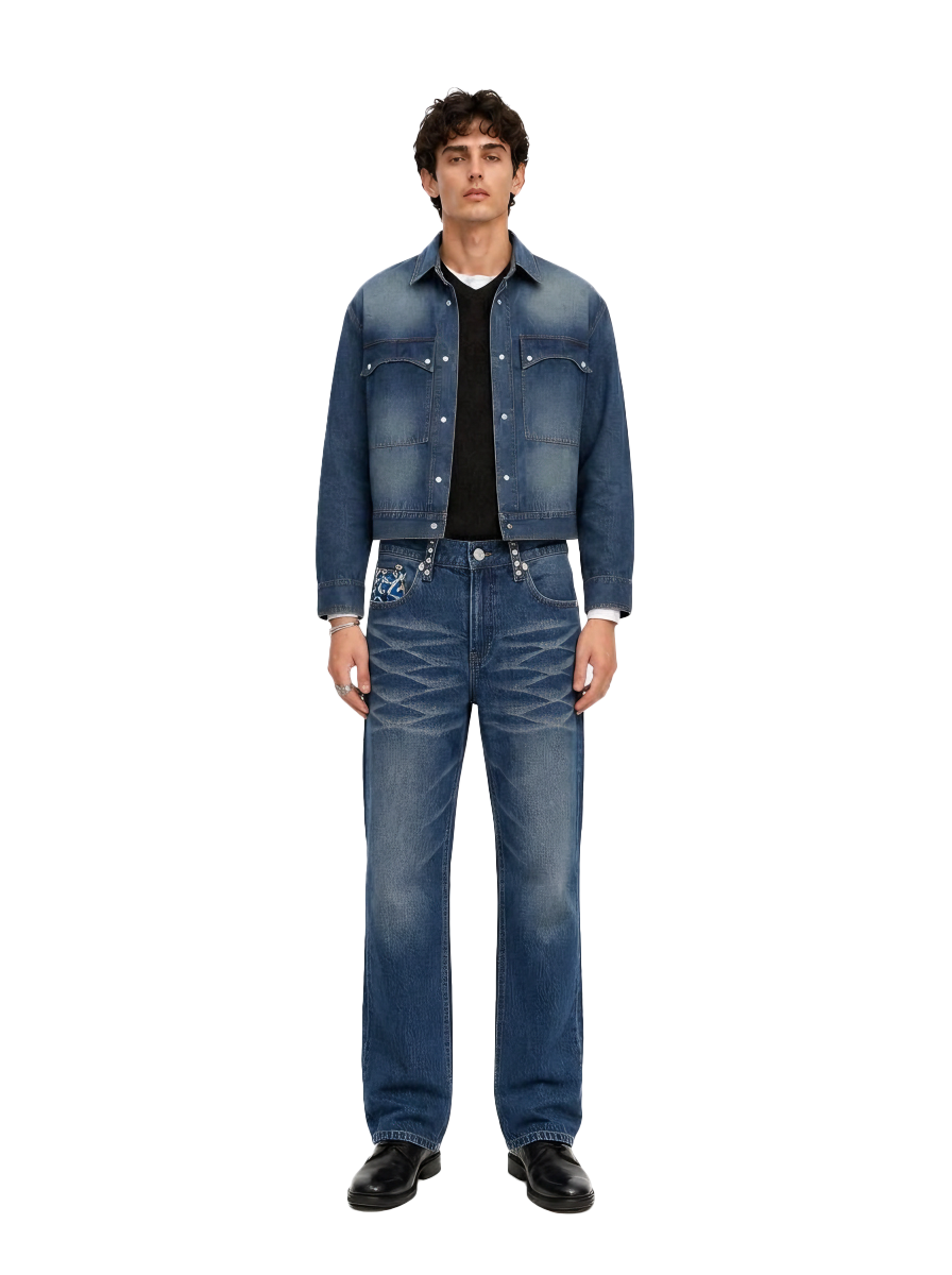 Neil Diamond Fade Straight Jean