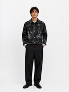 Tonal Camo Denim Jacket