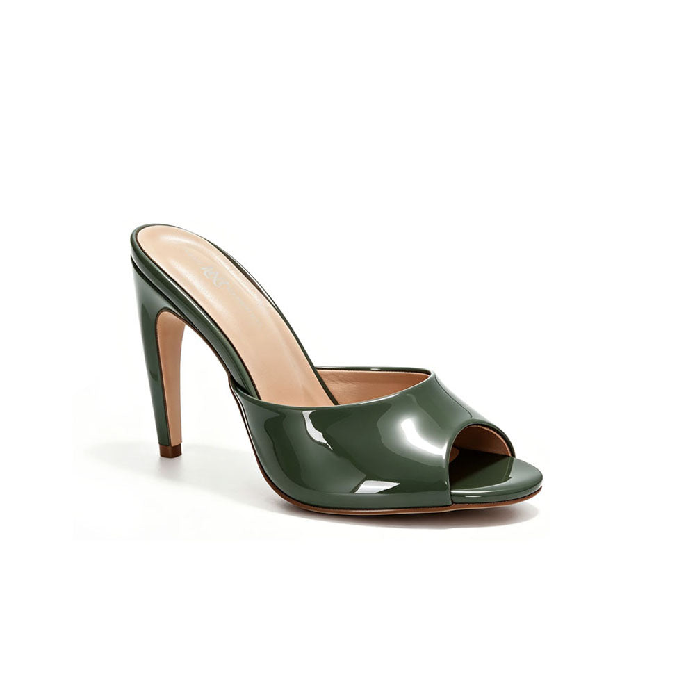 Open Toe Stiletto Mule