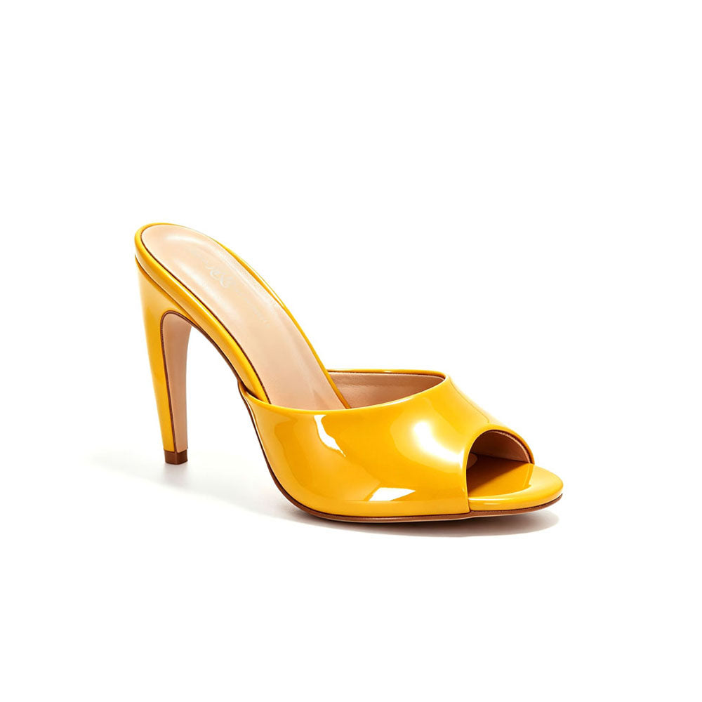 Open Toe Stiletto Mule