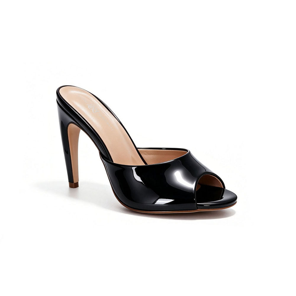 Open Toe Stiletto Mule