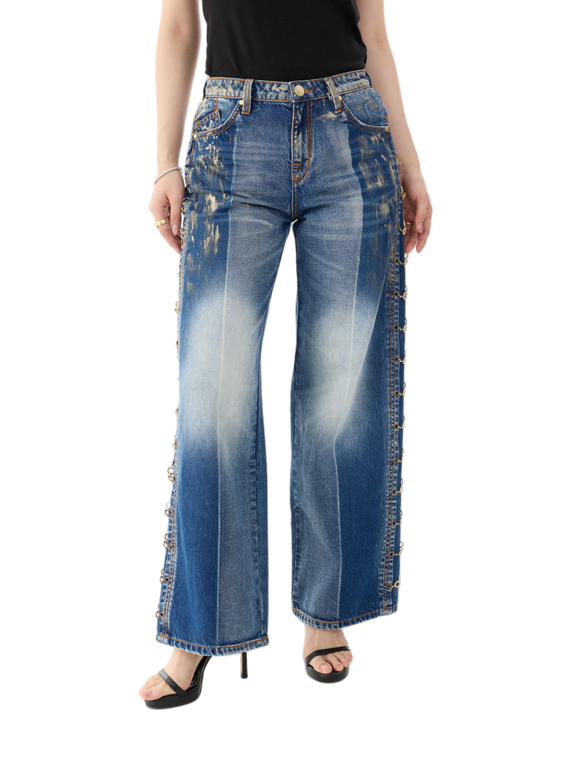 Kaia Center Fade Straight Jean
