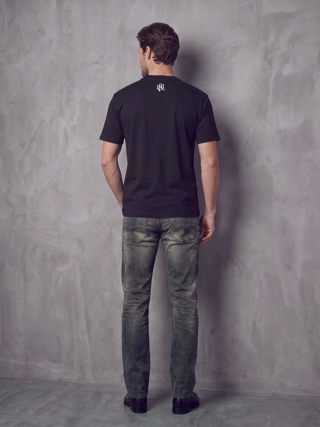 Embellished Wordmark Relaxed T-Shirt