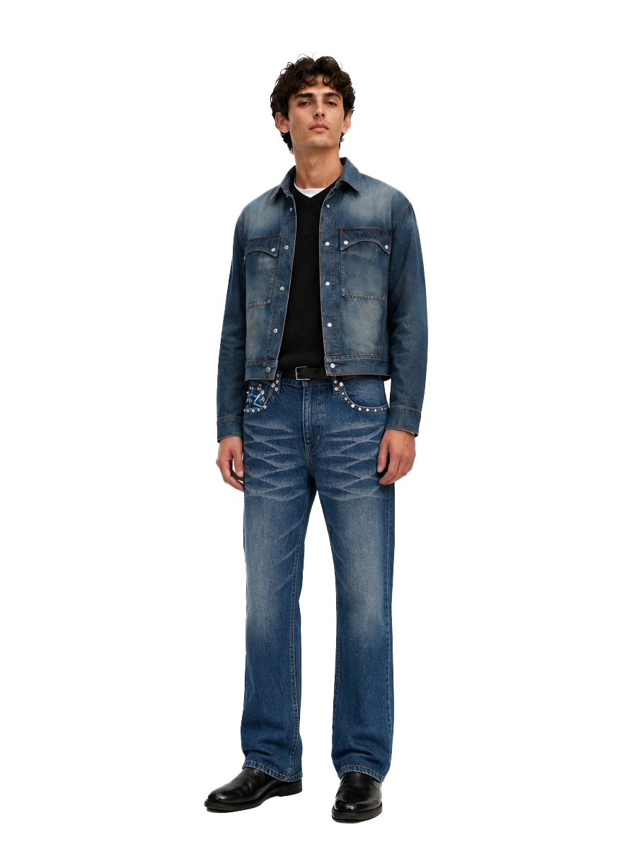 Neil Diamond Fade Straight Jean