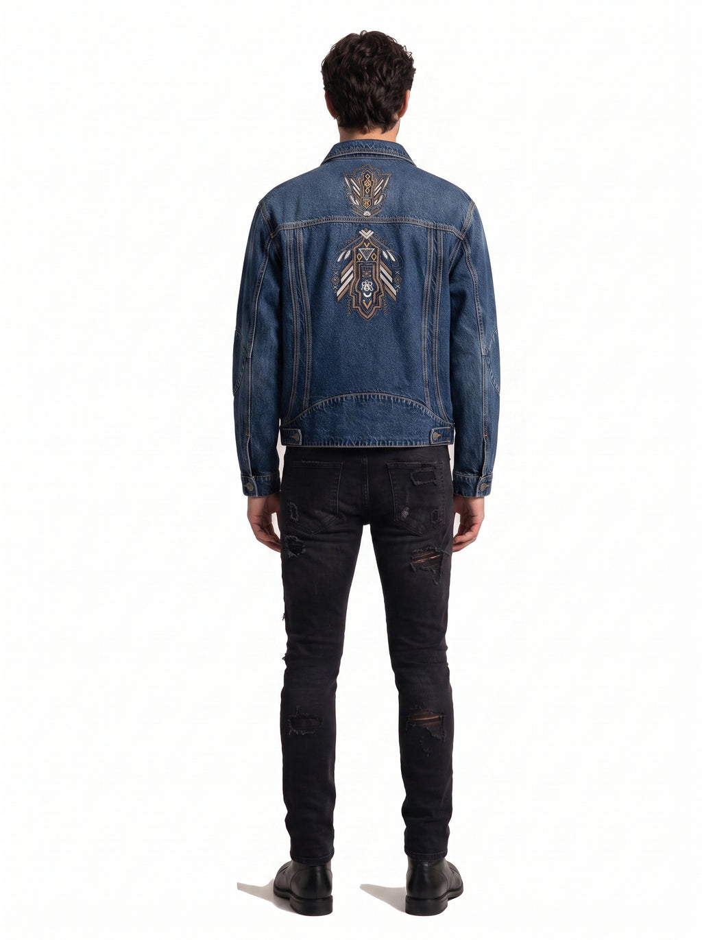 Embroidered Denim Jacket