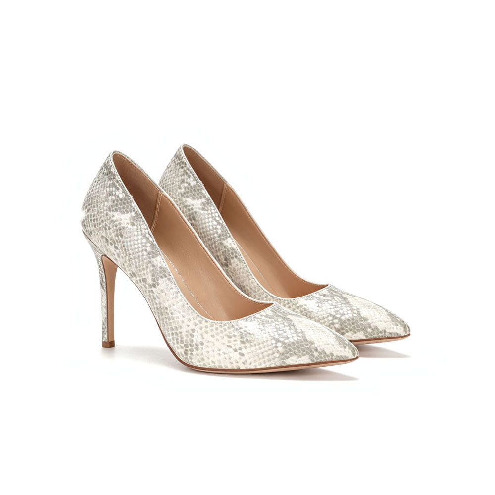 Metallic Pointed Toe Pump