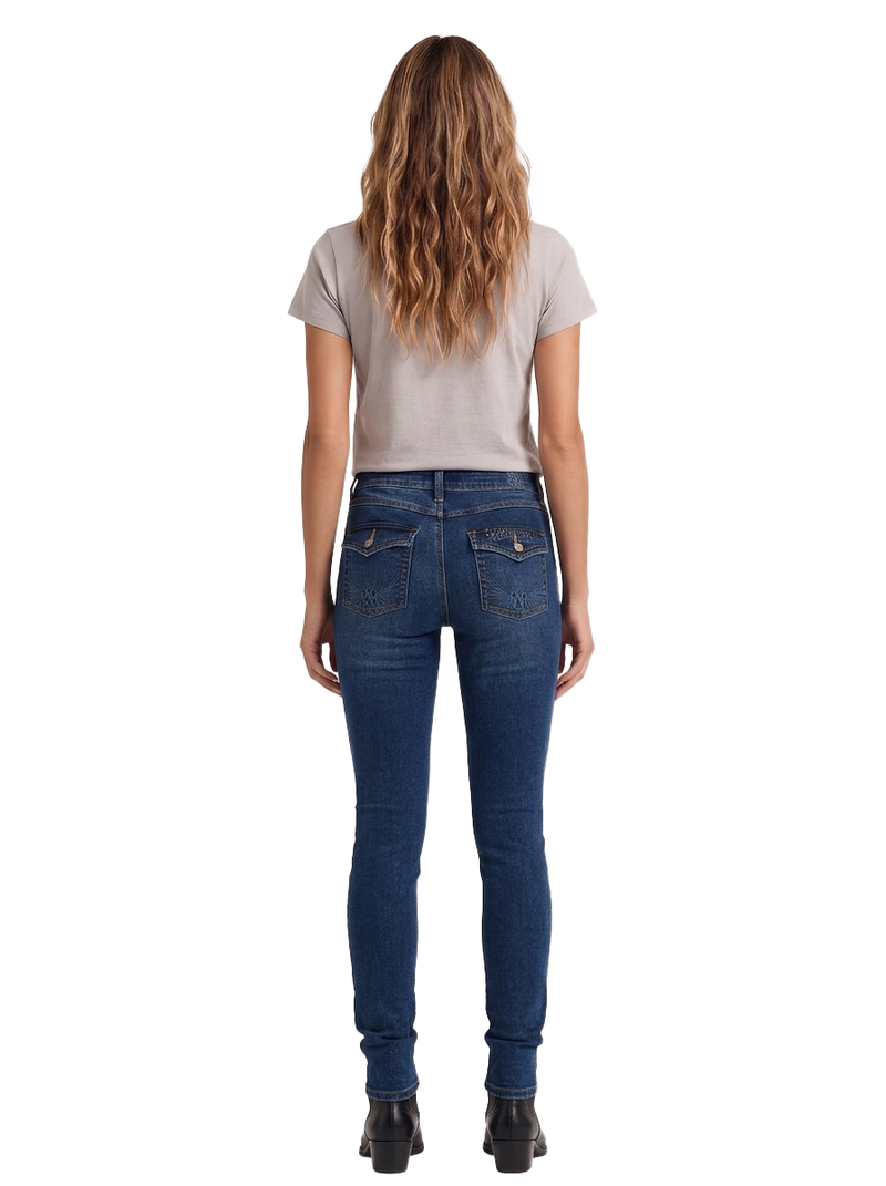 Berlin Flap Pocket Skinny Jean