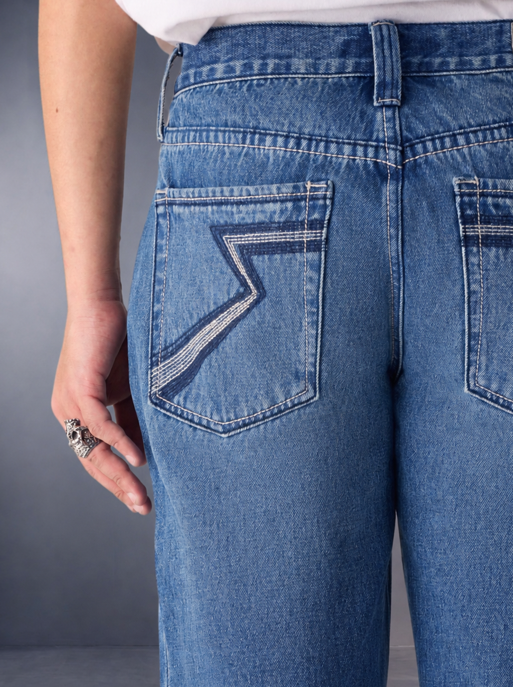 Neil Bolt Stitch Straight Jean