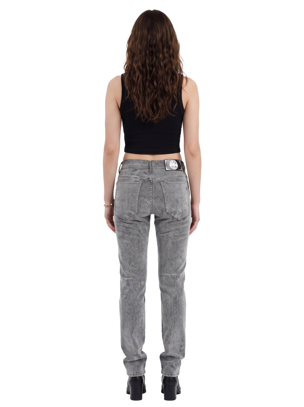 Kaia Mid Rise Straight Jean