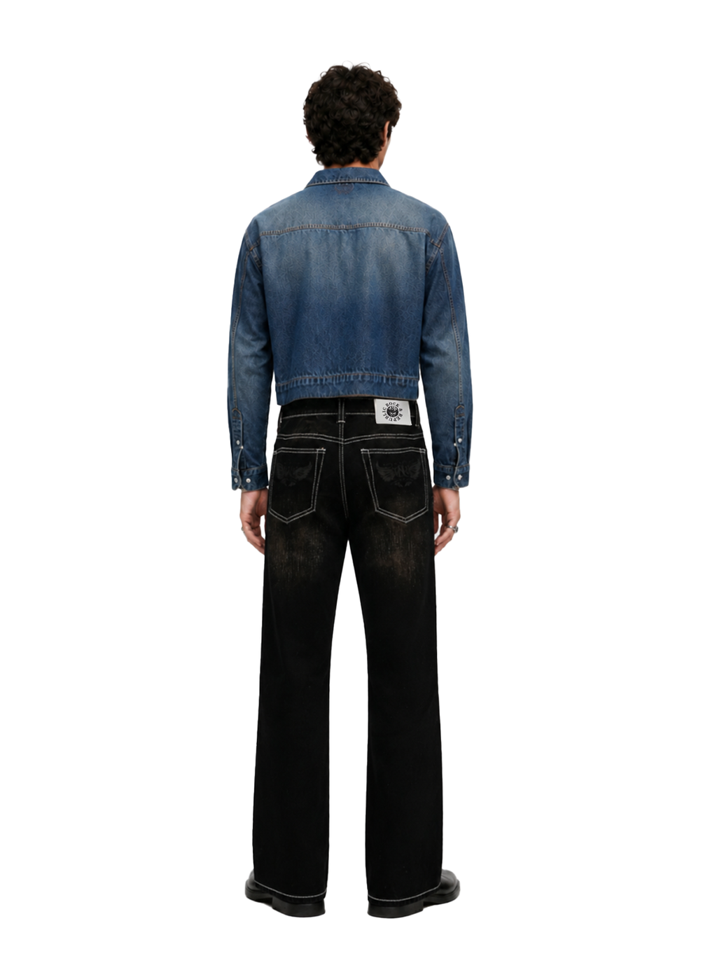 Grady Bronze Fade Relaxed Straight Jean