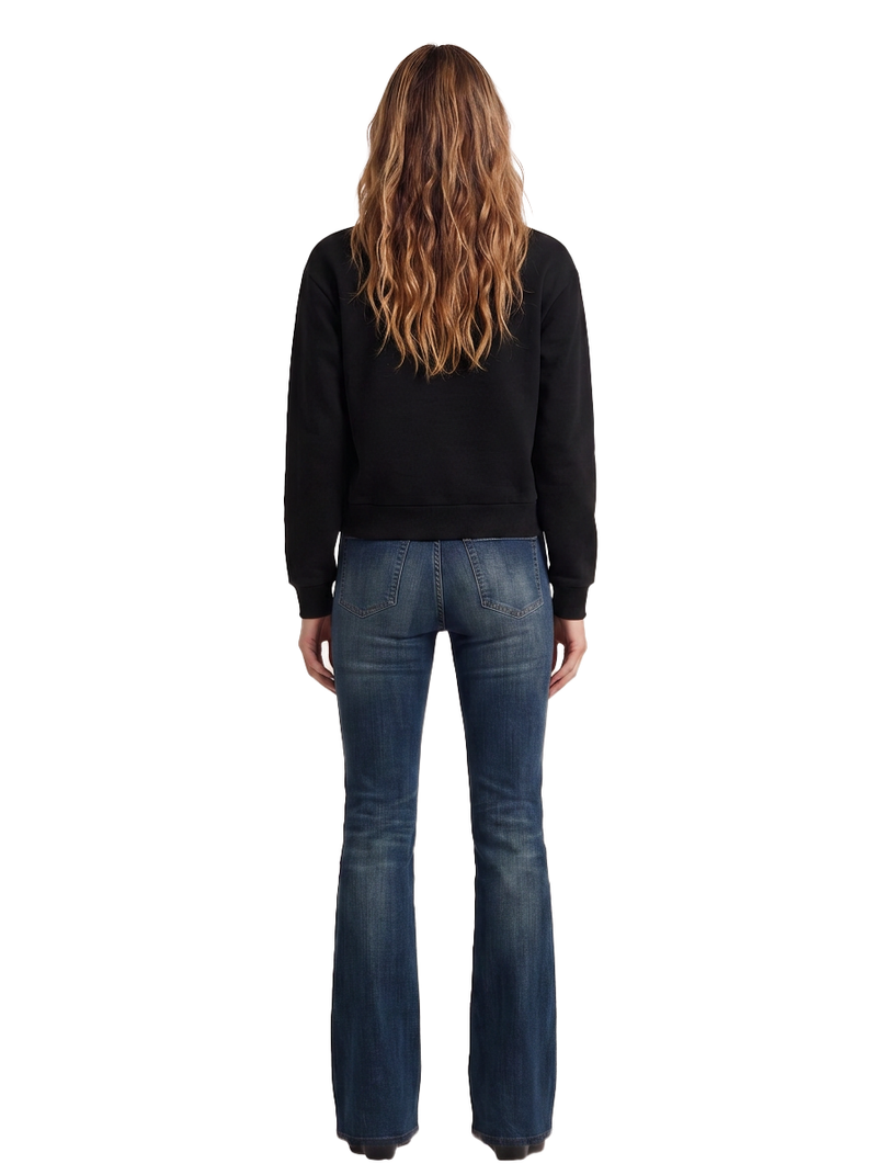 Distressed Rock Graphic Sweatshirt