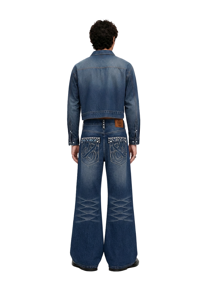 Neil Diamond Fade Straight Jean