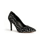 Spotted Pointed Toe Pump