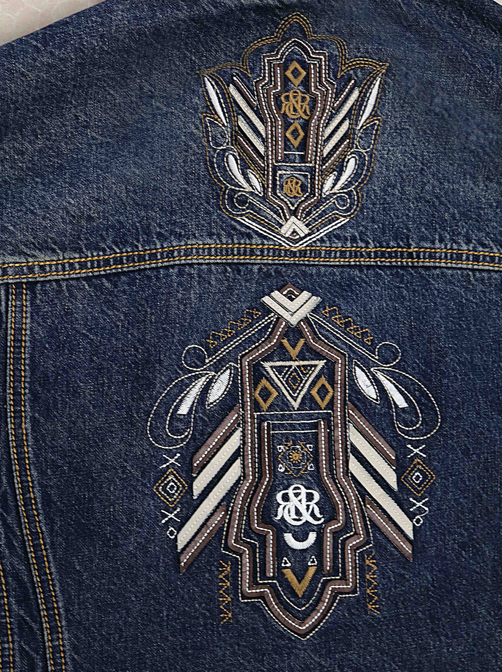 Embroidered Denim Jacket