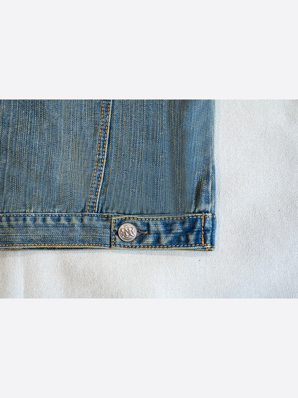 Studded Hem Denim Jacket