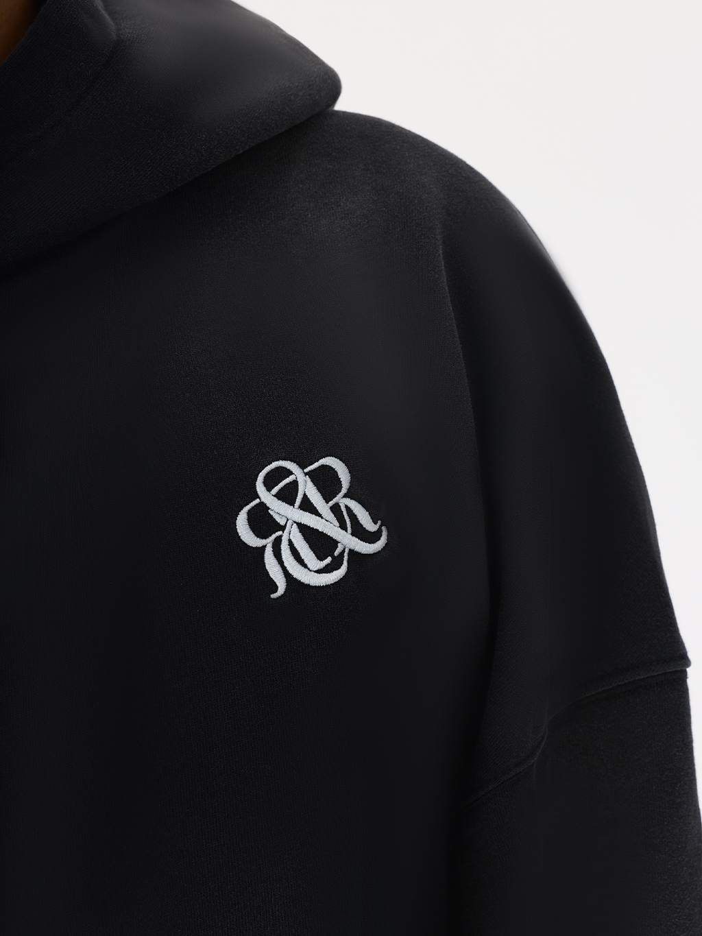 Splatter Logo Relaxed Hoodie
