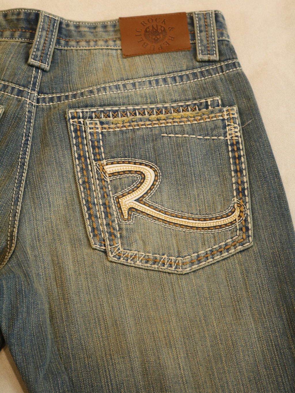 Grady Vintage Fade Relaxed Straight Jean