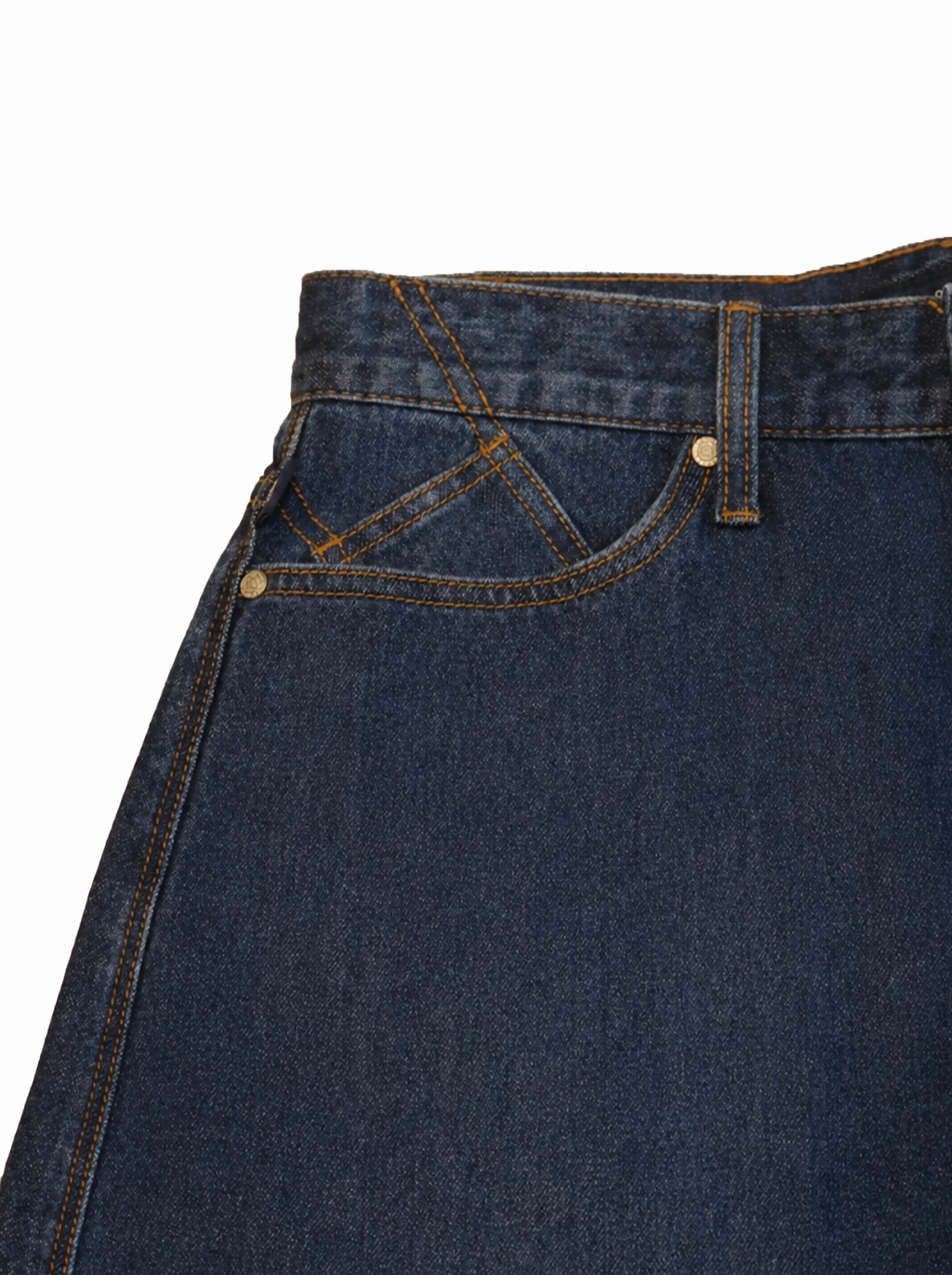 Rhys Embroidered Barrel Leg Jean