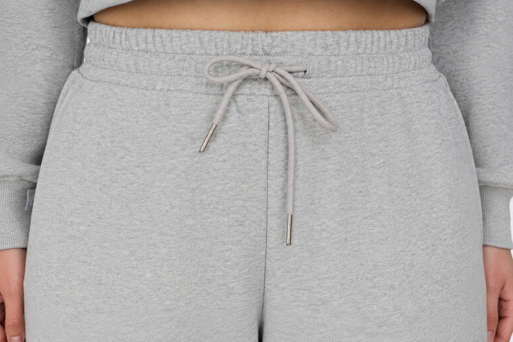 Logo Knit Wide Leg Pants