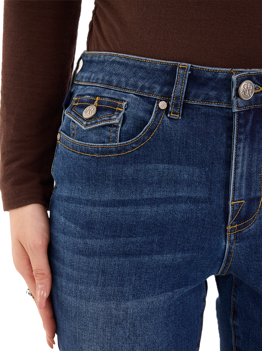 Berlin Flap Pocket Skinny Jean