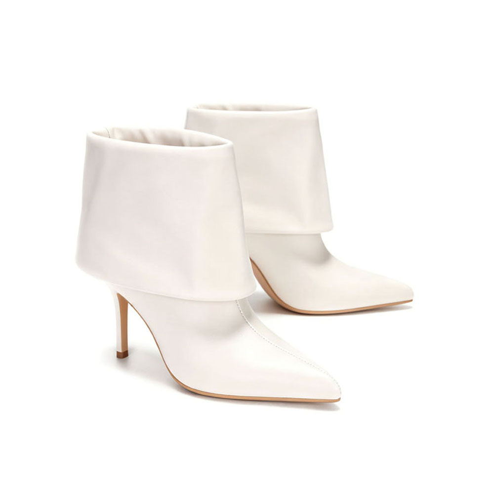Minimal Pointed Toe Bootie