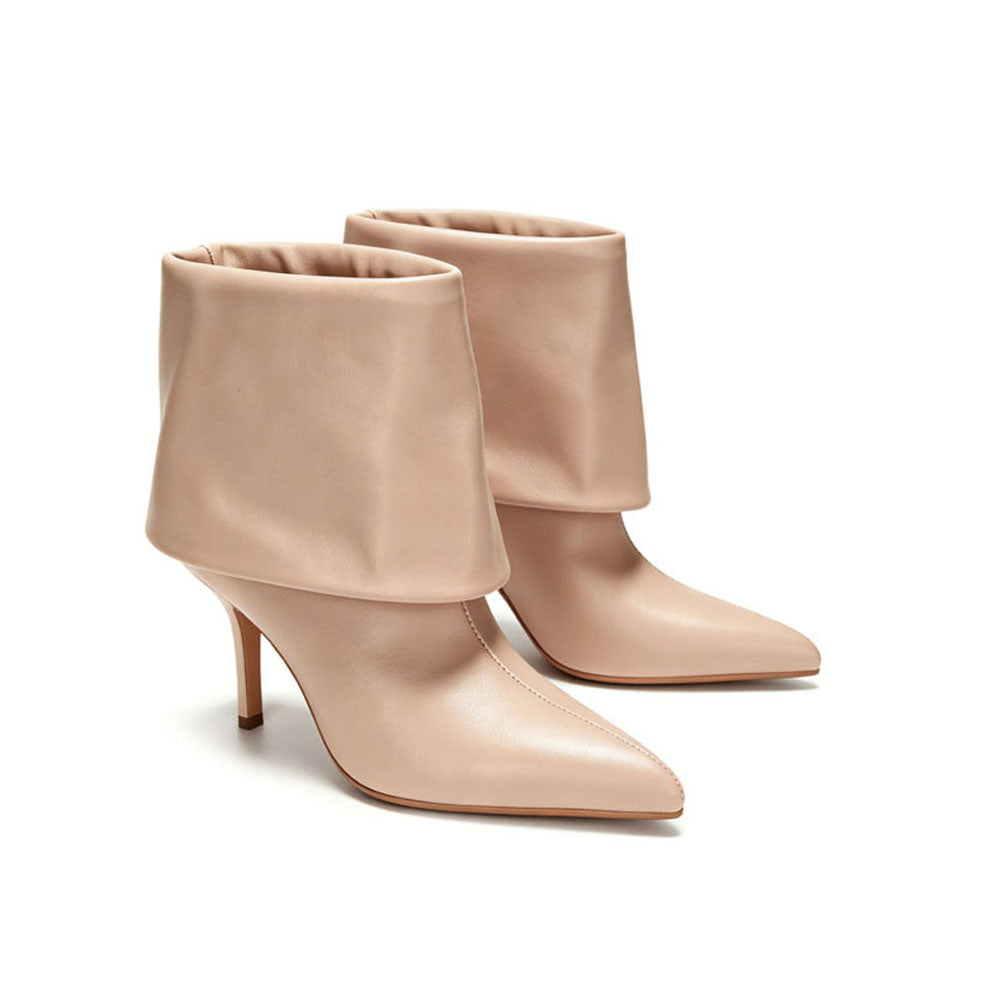 Minimal Pointed Toe Bootie