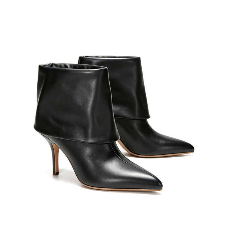 Minimal Pointed Toe Bootie