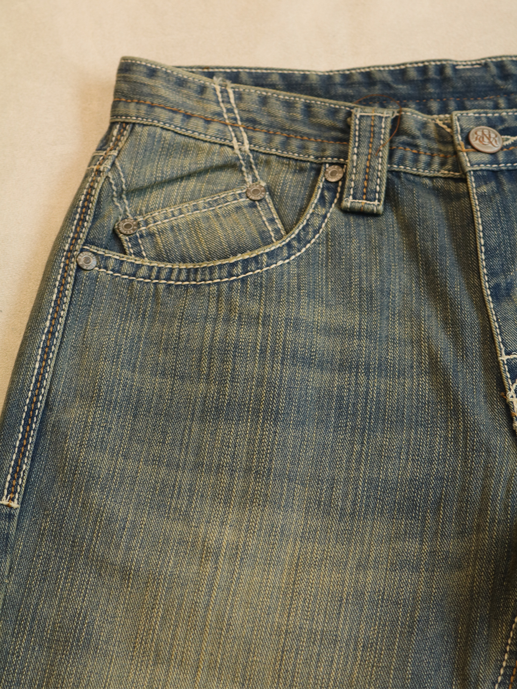 Grady Vintage Fade Relaxed Straight Jean