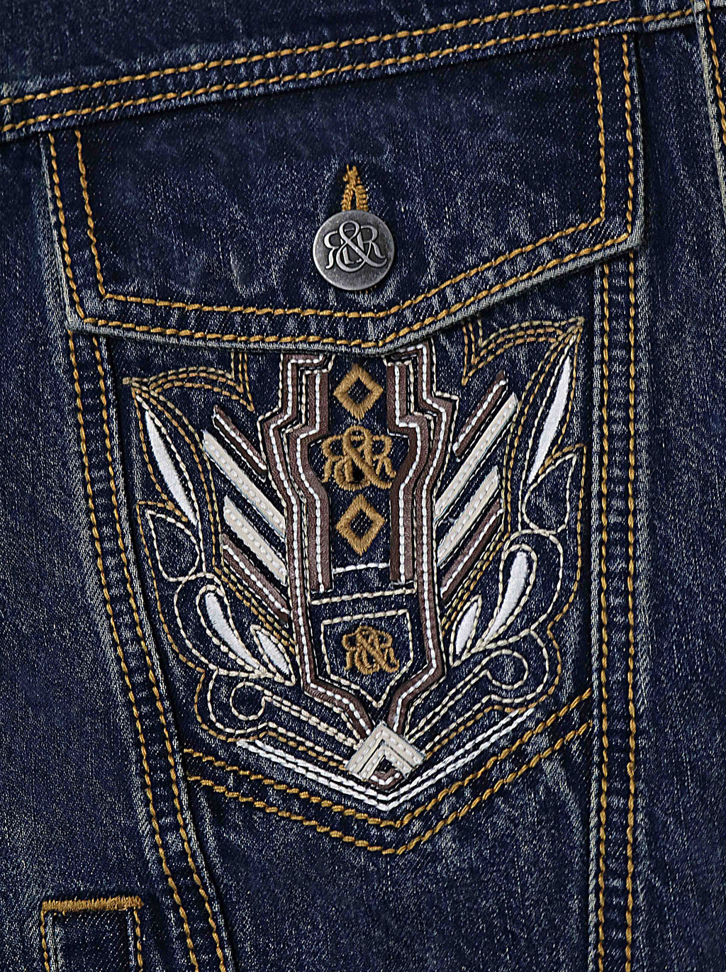 Embroidered Denim Jacket