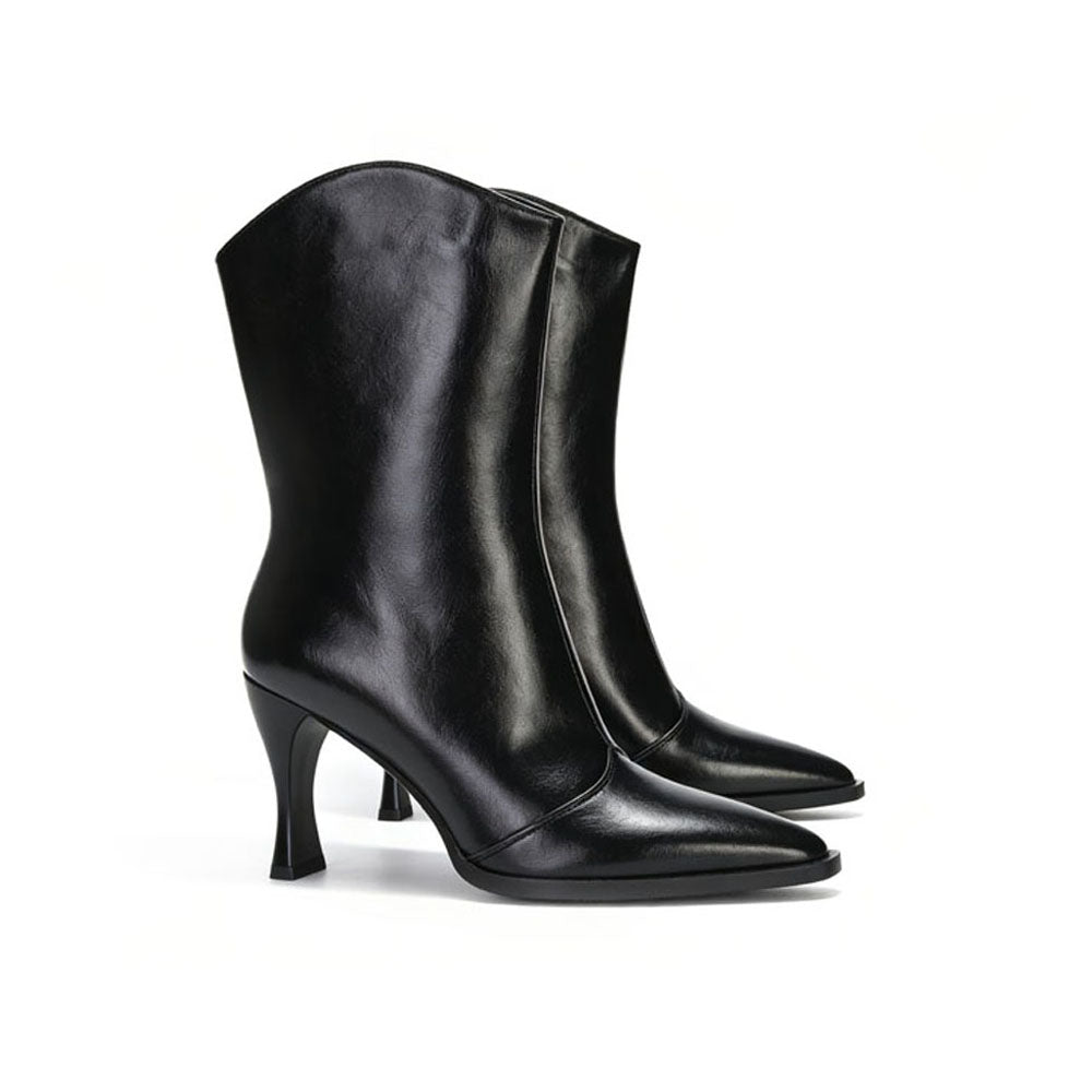 Sleek Pointed Toe Ankle Boot