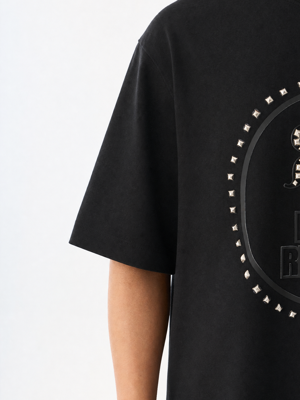 Studded Crest Relaxed T-Shirt
