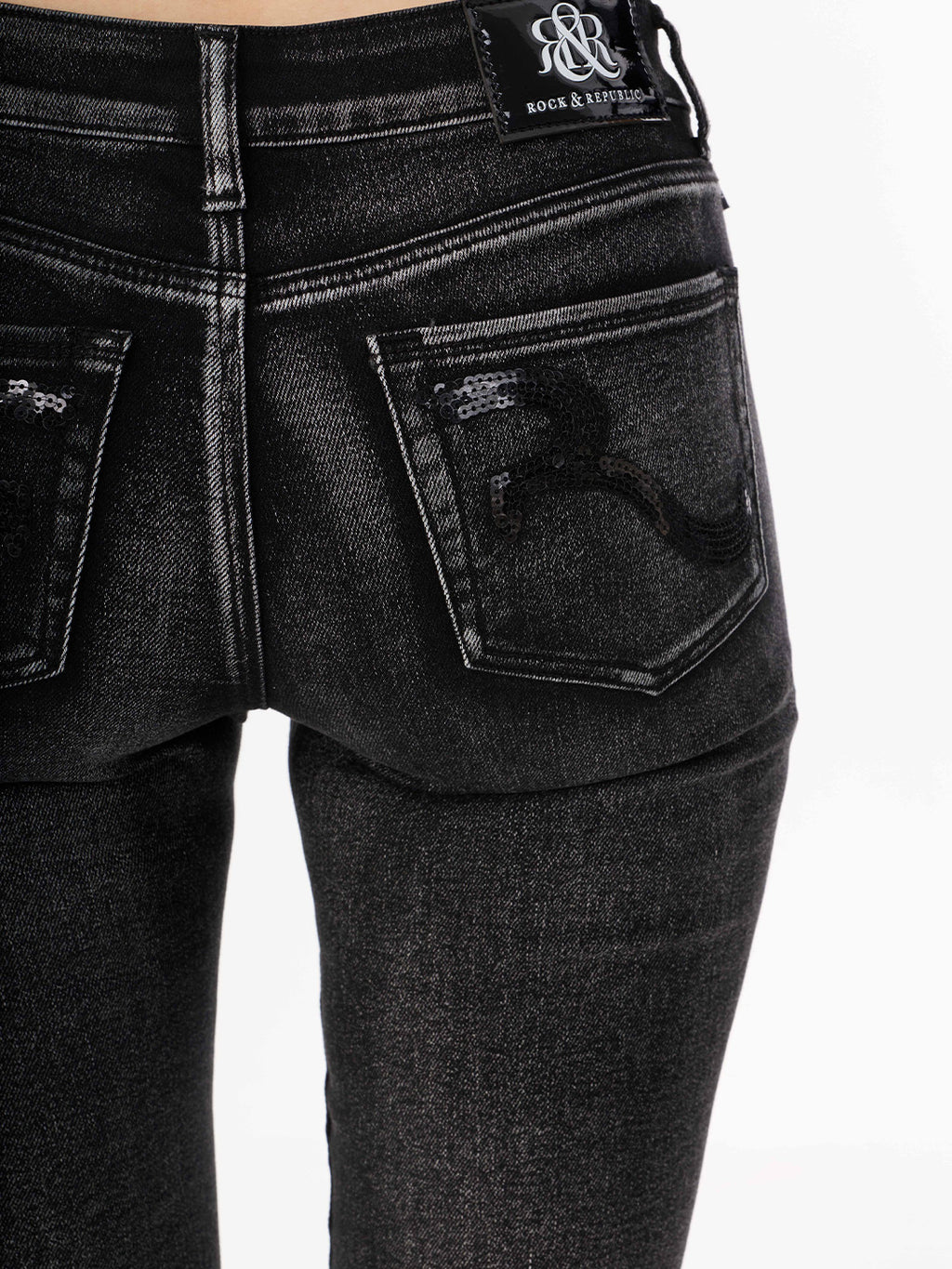 Fever Washed Black Bootcut Jean